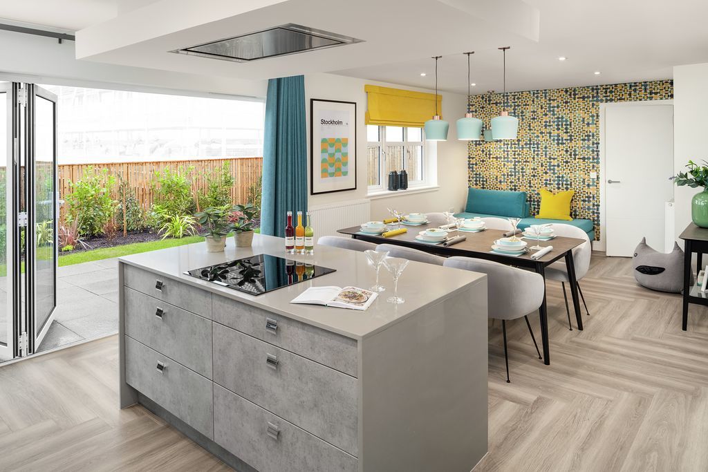 Vb1640992 Darroch Kitchen To Dinning To Family